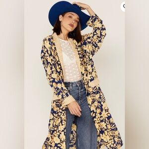 Free People Wild Nights Kimono Duster